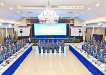 Danlanud RSA Natuna Hadiri Raker Koopsudnas 2026 di Jakarta