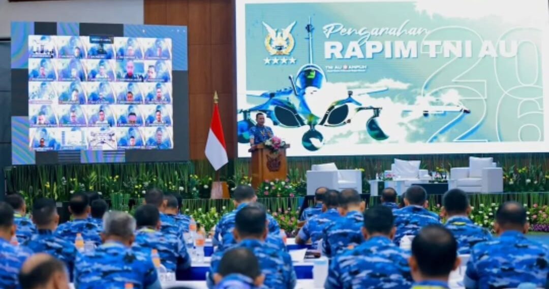 Danlanud RSA Natuna Hadiri Rapim TNI AU 2026, Bahas Transformasi Hadapi Perang Modern
