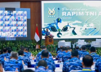 Danlanud RSA Natuna Hadiri Rapim TNI AU 2026, Bahas Transformasi Hadapi Perang Modern