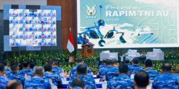 Danlanud RSA Natuna Hadiri Rapim TNI AU 2026, Bahas Transformasi Hadapi Perang Modern