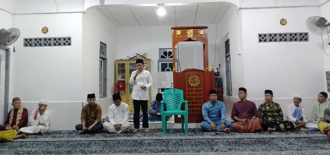 Camat Bunguran Timur Laut Buka Safari Ramadhan Perdana di Desa Pengadah