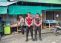 Polri Hadir di Tengah Masyarakat, Polsek Bunguran Barat Amankan Bazar Takjil Sedanau