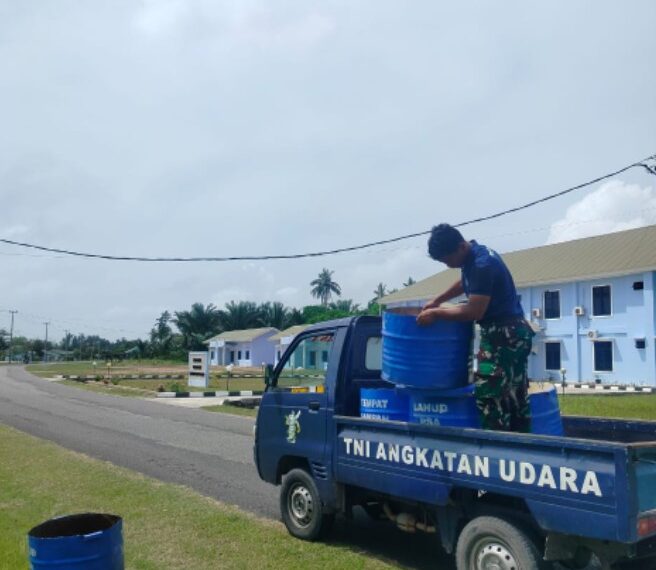 Wujudkan Pangkalan Bebas Plastik, Lanud Raden Sadjad Perbanyak Fasilitas Sampah
