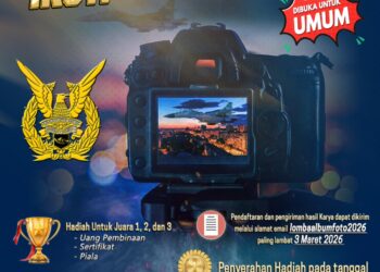TNI AU Gelar Lomba Fotografi Nasional Sambut HUT ke-80 Tahun 2026