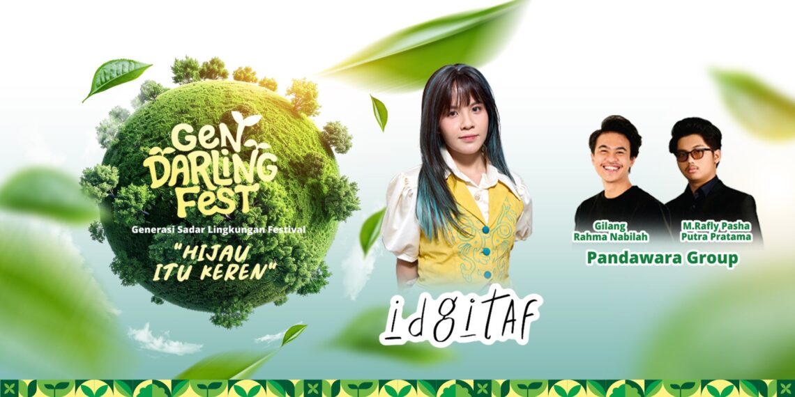 Caption: Musisi IDGITAF dan Pandawara Group akan berbagi cerita dan ceria dalam program Gen Darling Fest yang mengusung tema “Hijau Itu Keren” di De Tjolomadoe, Colomadu, Kabupaten Karanganyar, Jawa Tengah, Kamis (12/2/2026).