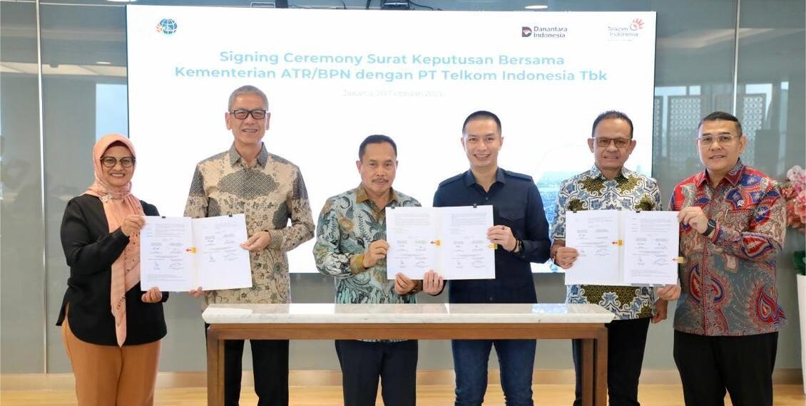 Kementerian ATR/BPN Bentuk Satgas untuk Pengamanan Aset PT Telkom Indonesia