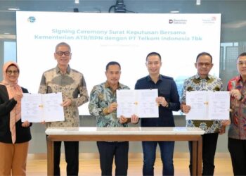 Kementerian ATR/BPN Bentuk Satgas untuk Pengamanan Aset PT Telkom Indonesia