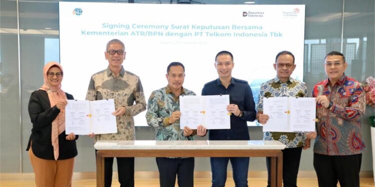 Kementerian ATR/BPN Bentuk Satgas untuk Pengamanan Aset PT Telkom Indonesia