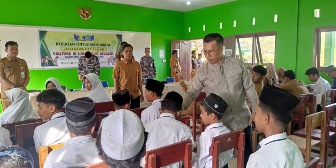 Bupati Anambas resmikan kegiatan JMS di MTS Al Ma'arif Kecamatan Jemaja Senin (2/3/2026) pagi