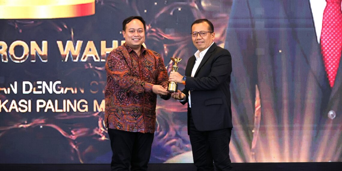 Kementerian ATR/BPN Terima Penghargaan dari INDOPOSCO atas Diseminasi Strategi Komunikasi yang Paling Masif