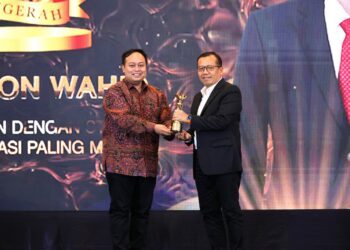 Kementerian ATR/BPN Terima Penghargaan dari INDOPOSCO atas Diseminasi Strategi Komunikasi yang Paling Masif