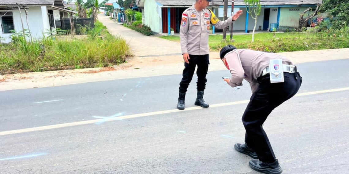 Tabrakan Maut di Bintan: Sepeda Motor Hancur, Pengendara Luka