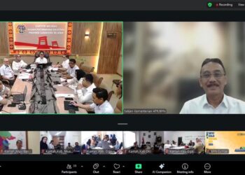 Berikan Pengarahan di Rakerda Kanwil BPN Provinsi Sumsel, Sekjen ATR/BPN: Kemampuan Kelola Tiga Instrumen Jadi Kunci Sukses Pemimpin