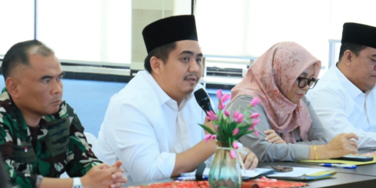 Jelang Idul Fitri 1447 H, Bupati Roby Pimpin Rakor Lintas Sektoral Pastikan Mudik Aman dan Kondusif