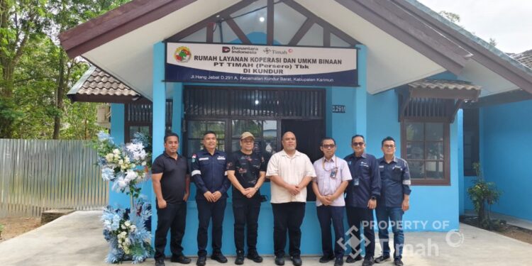 Dorong Koperasi Jadi Mitra Usaha, PT TIMAH Resmikan Rumah Layanan Koperasi dan UMKM di Pulau Kundur