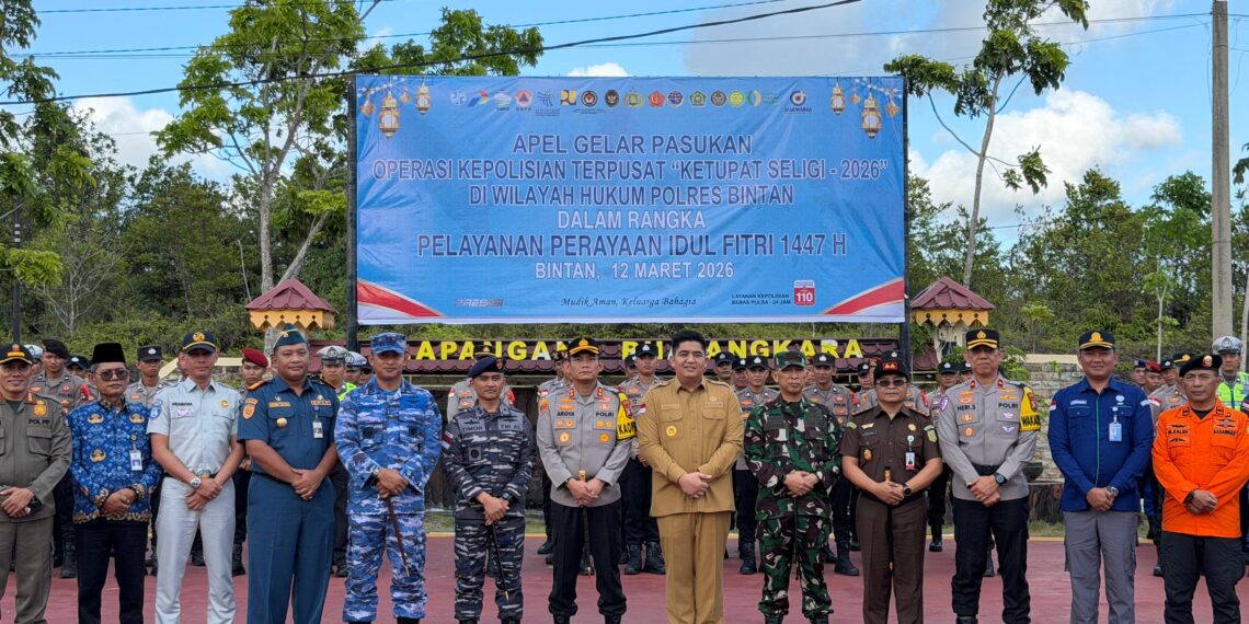 Polres Bintan Fokus Jaga Ibadah dan Keamanan di Operasi Ketupat Seligi 2026