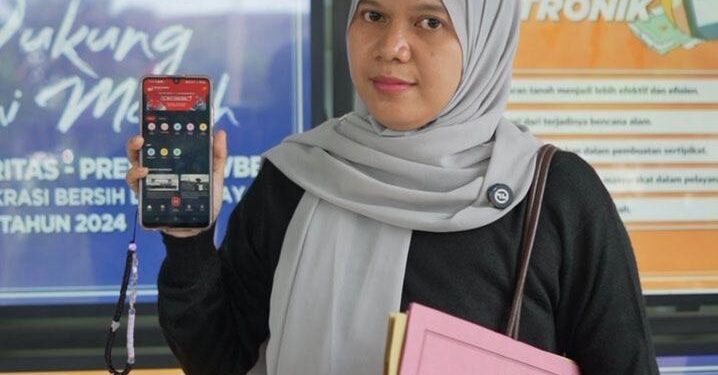 Mudik Lebih Tenang, Pantau Proses Pemberkasan di Kantah Hanya dari Genggaman Tangan