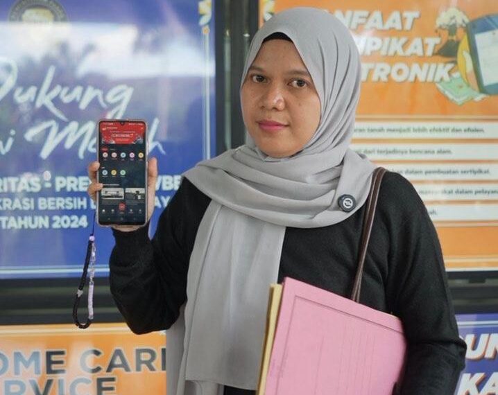 Mudik Lebih Tenang, Pantau Proses Pemberkasan di Kantah Hanya dari Genggaman Tangan