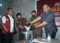 Satresnarkoba Polres Karimun Ungkap 14 Kasus serta Musnahkan 558,7 Gram Sabu