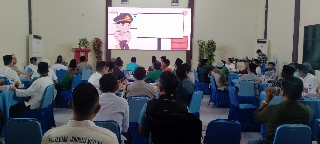 Bukber Polres Natuna, Kapolres Ajak Ormas, OKP, Insan Pers dan Mahasiswa Jaga Kondusifitas Daerah