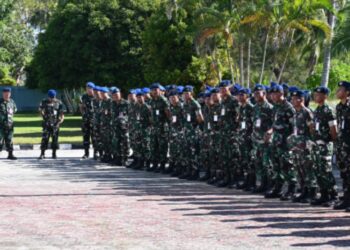 Prajurit Lanud Raden Sadjad Natuna Diberi Pemahaman Aturan dan Etika Kedinasan