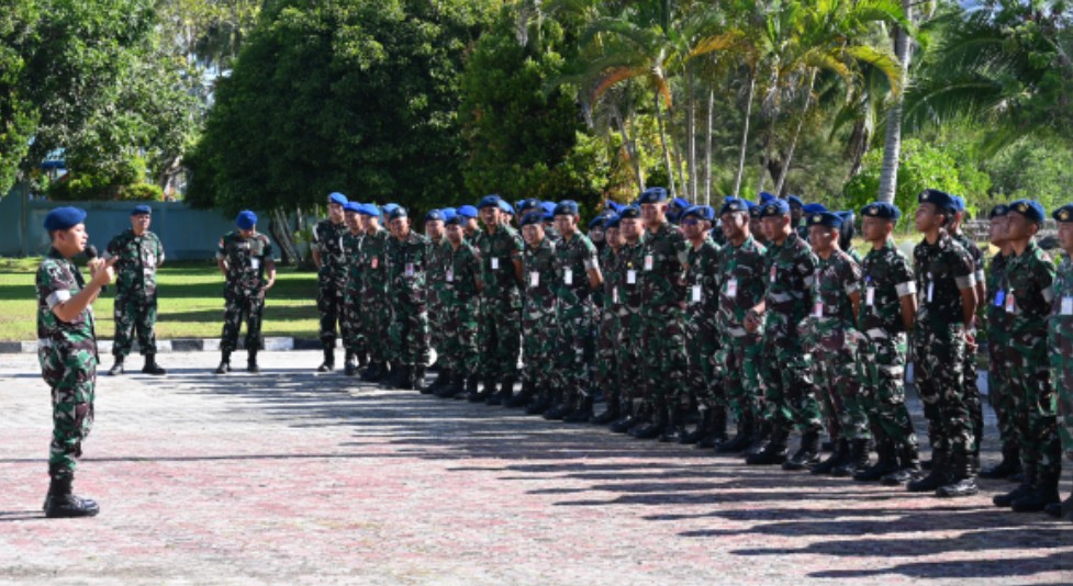 Prajurit Lanud Raden Sadjad Natuna Diberi Pemahaman Aturan dan Etika Kedinasan