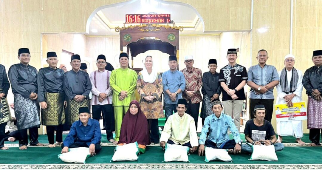 Kebersamaan Ramadhan, Danlanud RSA Hadiri Safari Ramadhan Pemkab Natuna