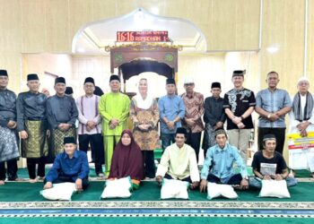 Kebersamaan Ramadhan, Danlanud RSA Hadiri Safari Ramadhan Pemkab Natuna