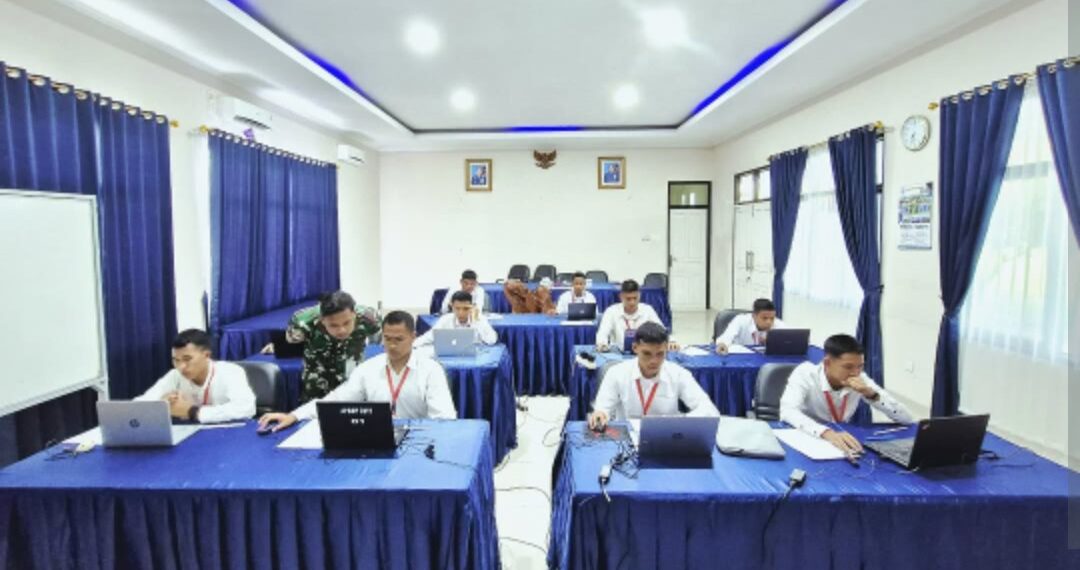Proses Seleksi Casis Tamtama PK TNI AU A-92 di Lanud RSA Natuna Masuki Tahap Tes Psikologi