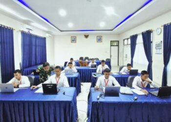 Proses Seleksi Casis Tamtama PK TNI AU A-92 di Lanud RSA Natuna Masuki Tahap Tes Psikologi