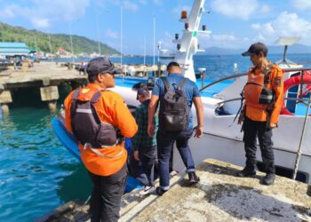 Siaga SAR Khusus Lebaran, Personel SAR Natuna Lakukan Pemantauan di Tarempa dan Ranai 