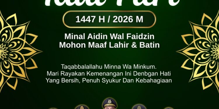 Segenap Keluarga Besar Kejaksaan Negeri Natuna mengucapkan Selamat Hari Raya Idul Fitri 1447 Hijriah / 2026 Masehi