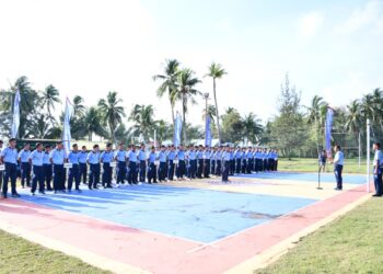 Meriahkan HUT ke-80 TNI AU, Lanud RSA Natuna Hadirkan Turnamen Voli Internal