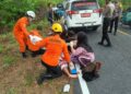 SAR Natuna Evakuasi Ibu dan Anak Korban Kecelakaan di Sungai Ulu