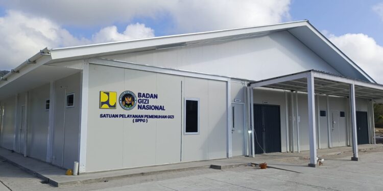 Bangunan SPPG Dapur MBG di Kecamatan Jemaja Kabupaten Kepulauan Anambas