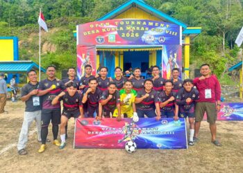 Foto bersama Club KTTH FC A Desa Rewak