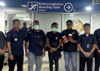 Imigrasi Ranai Deportasi Dua WN Malaysia, Masuk Blacklist Enam Bulan