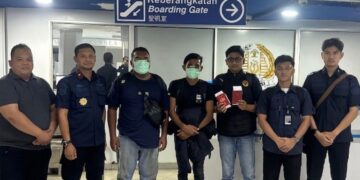 Imigrasi Ranai Deportasi Dua WN Malaysia, Masuk Blacklist Enam Bulan