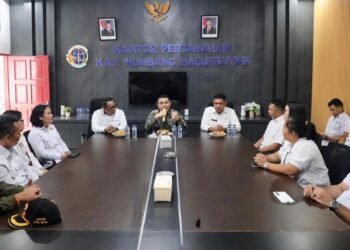 Kunjungi Kantah Kabupaten Humbang Hasundutan, Wamen Ossy Tekankan Pentingnya Akurasi Data Pertanahan