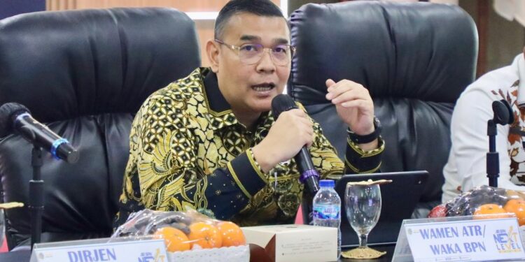 Wamen Ossy Soroti Pentingnya Komitmen dalam Pelayanan Publik di Kanwil BPN Provinsi Sumatera Utara