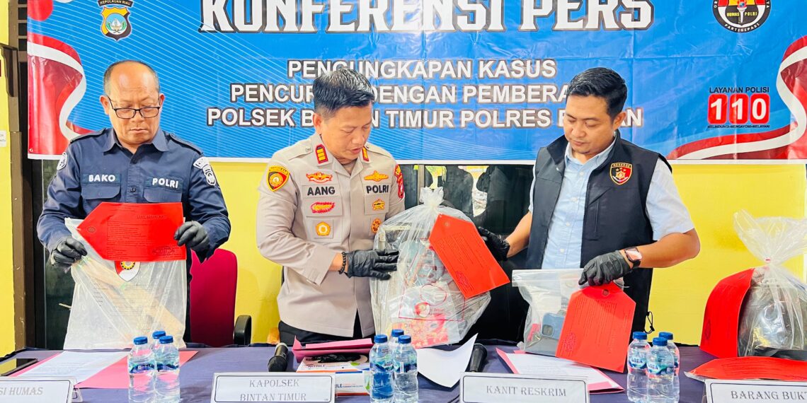 Motor Ditinggal di Jalan Korindo Jadi Petunjuk, Residivis MF (19) Diciduk Polsek Bintim Usai Bobol 6 Rumah 