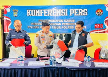 Motor Ditinggal di Jalan Korindo Jadi Petunjuk, Residivis MF (19) Diciduk Polsek Bintim Usai Bobol 6 Rumah 