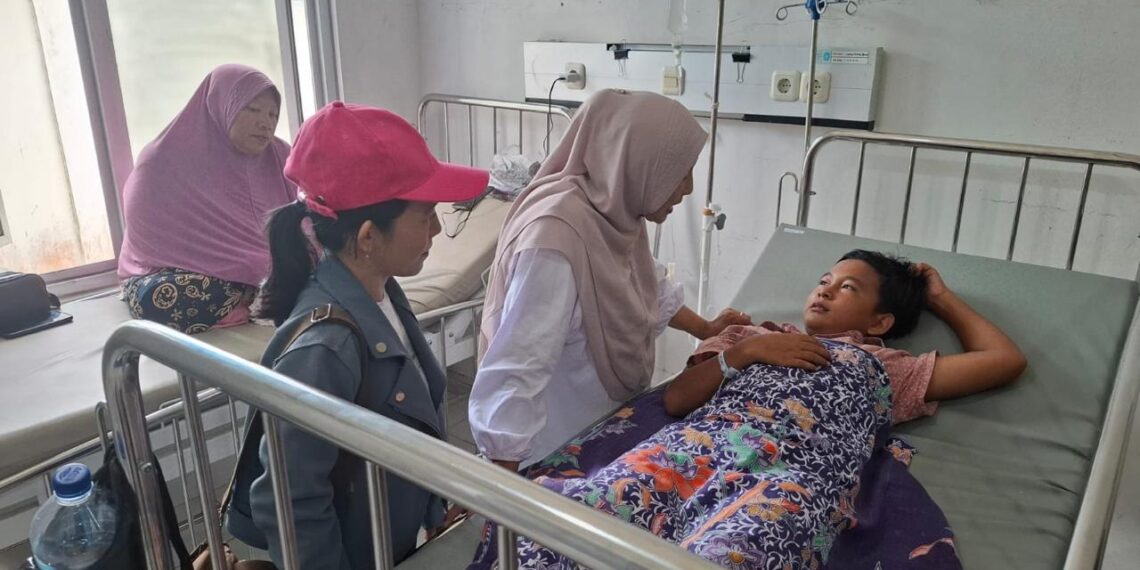 Ketua Komisi I DPRD Kabupaten Kepulauan Anambas, Tetti Hadiyati saat kunjungi Rumah Sakit Palmatak