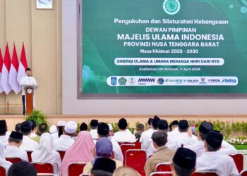 Hadiri Pengukuhan MUI NTB, Menteri Nusron Tekankan Prinsip Kebermanfaatan dalam Pengabdian