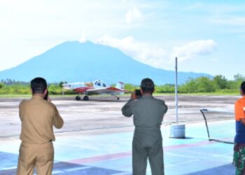 Danlanud RSA Pastikan Kesiapan Operasi Modifikasi Cuaca di Natuna