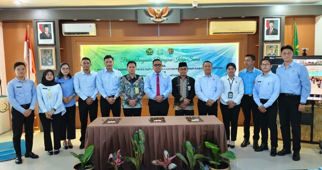 Pastikan Status Tanah Wakaf Clear and Clean, Kejari Natuna Jalin Kerja Sama dengan Kemenag dan BPN