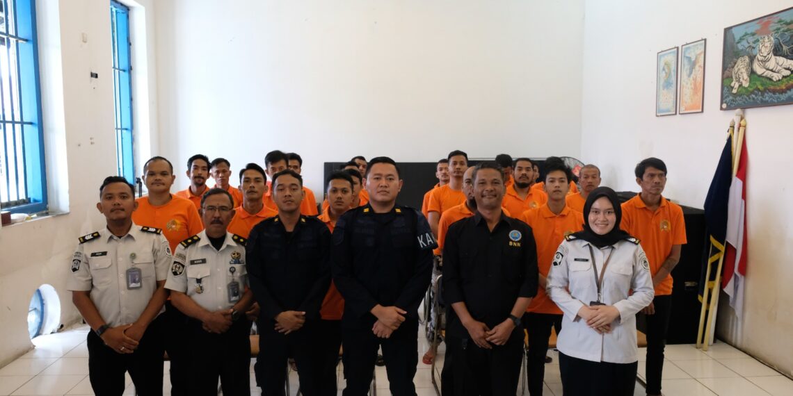 Gandeng BNN, Rutan Tanjungpinang Edukasi WBP Soal Bahaya Narkoba Usai Ikrar Pemasyarakatan Bersih