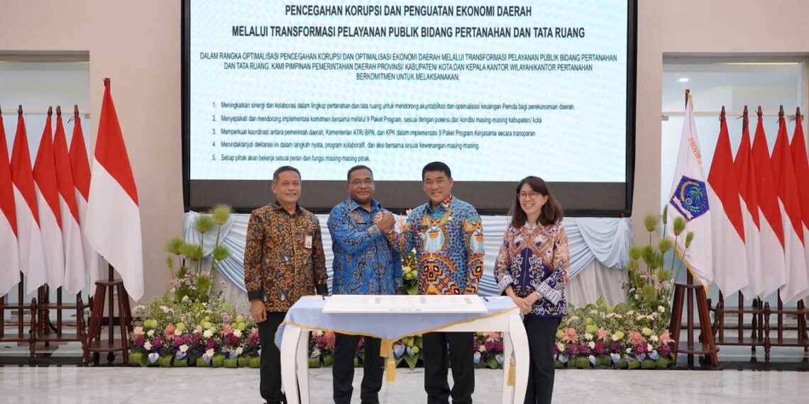 Kementerian ATR/BPN dan KPK Jadikan Sulut Lokasi Percontohan Transformasi Pelayanan Publik di Bidang Pertanahan