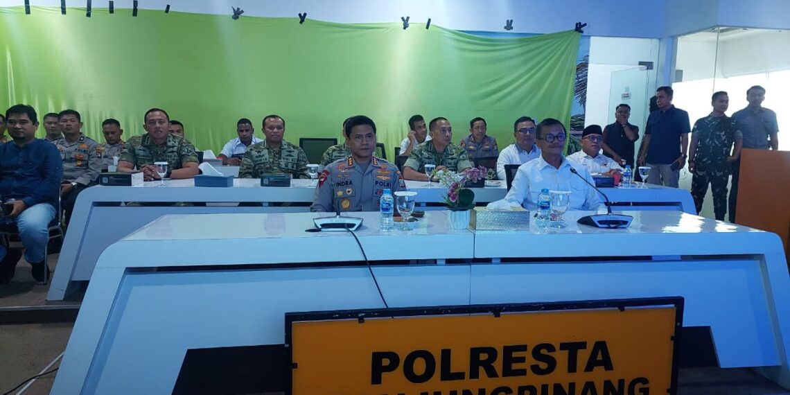 Polresta Tanjungpinang Dukung Ketahanan Pangan, Ikuti Panen Raya Jagung Serentak dan Launching SPPG Polri