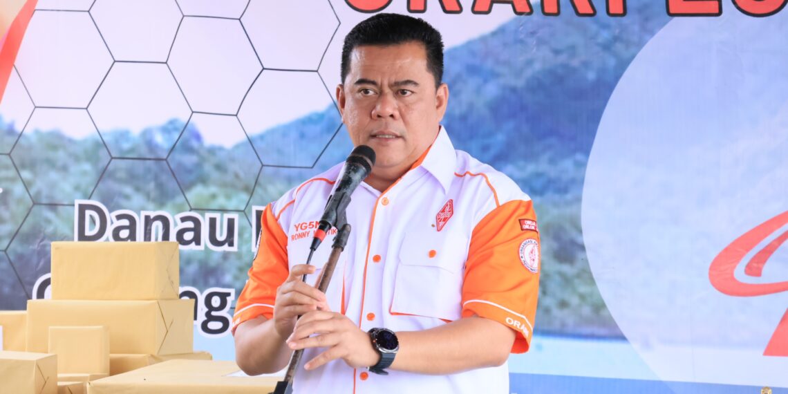 Sekda Bintan Ajak Peserta Trekking Jaga Alam dan Perkuat Soliditas di HUT ke-4 ORARI Lokal Bintan